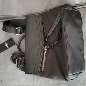 Small vinyl backpack